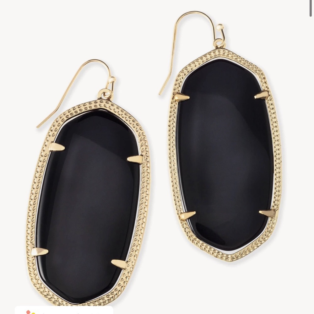 Kendra Scott Danielle Earrings Black